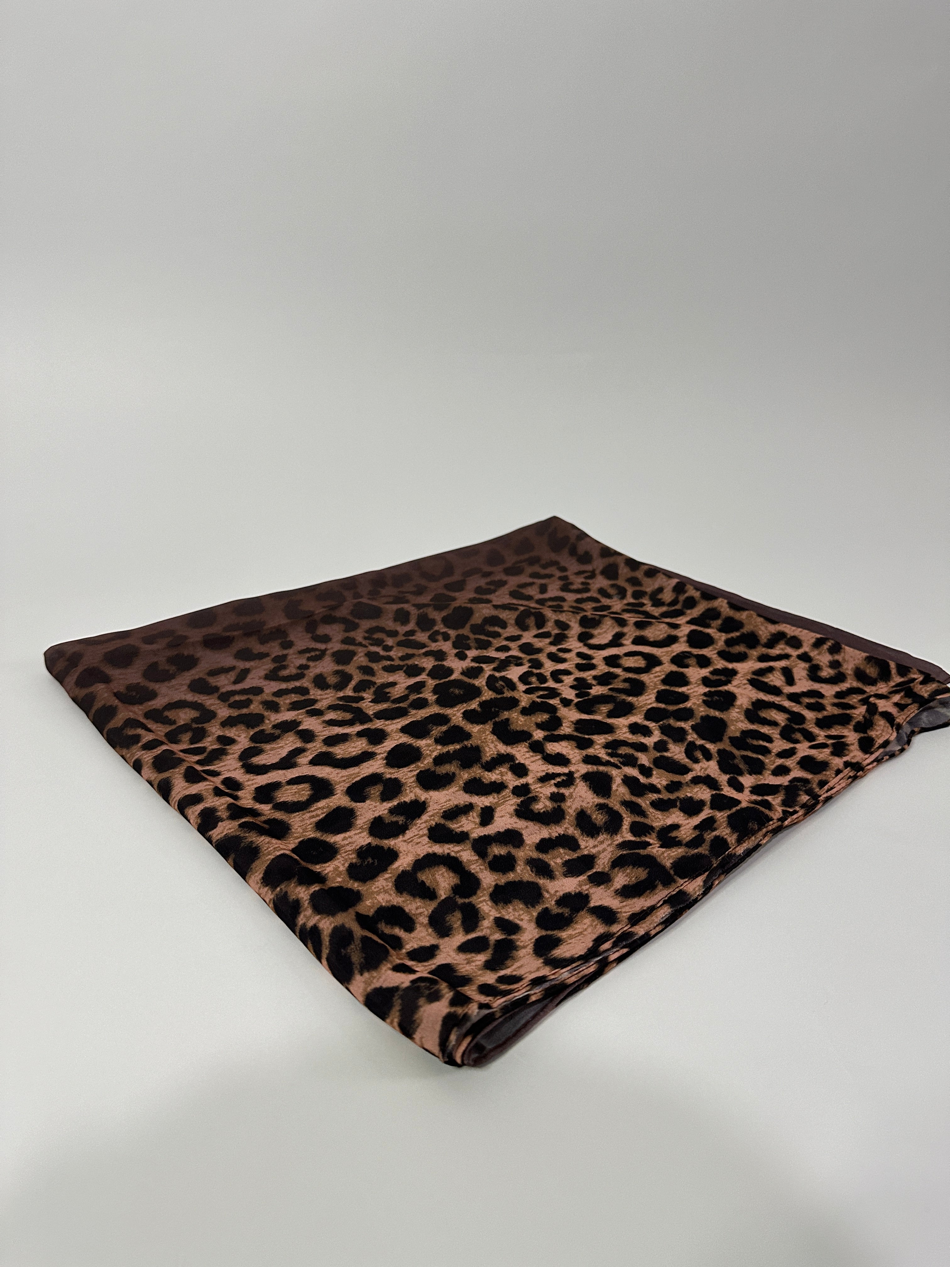 Leopard Ombre Printed Chiffon