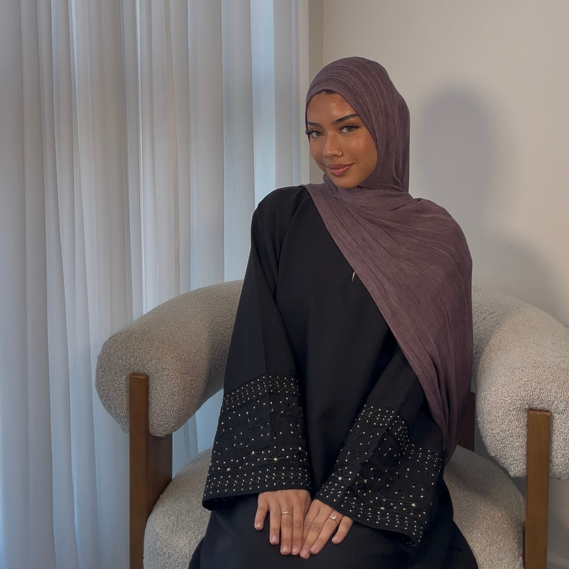 Thai Hijab Plum