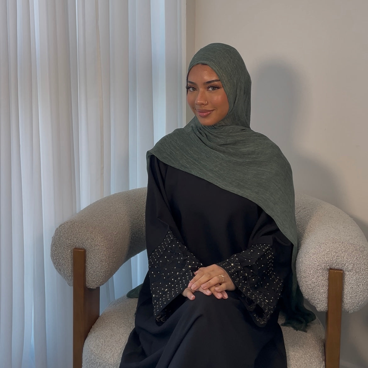 Thai Hijab Plum Forest