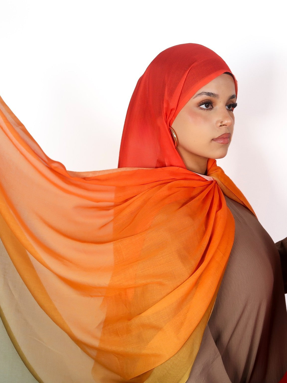 Mango Crush Ombre Hijab