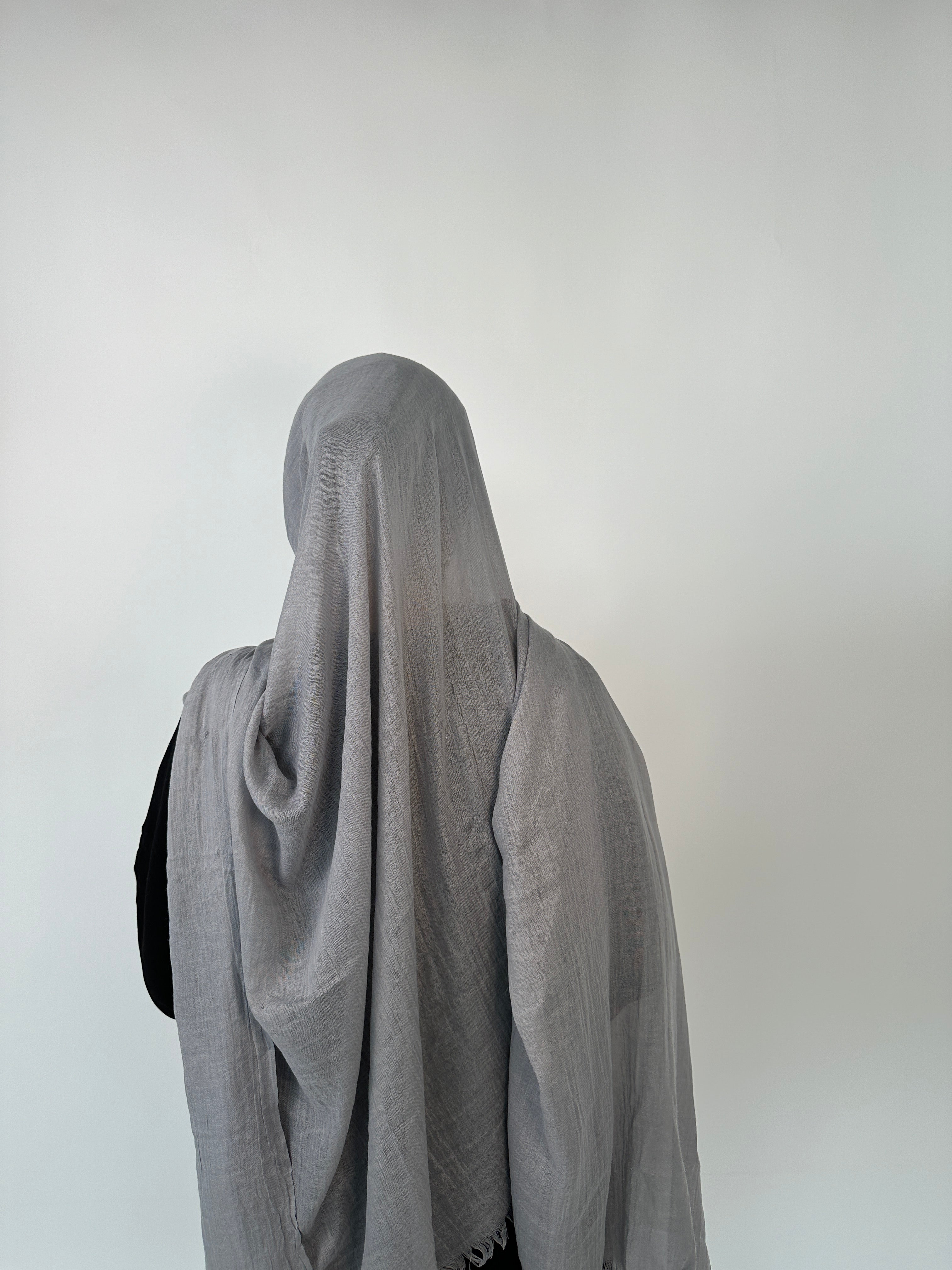 Premium Soft Modal Hijab Light grey