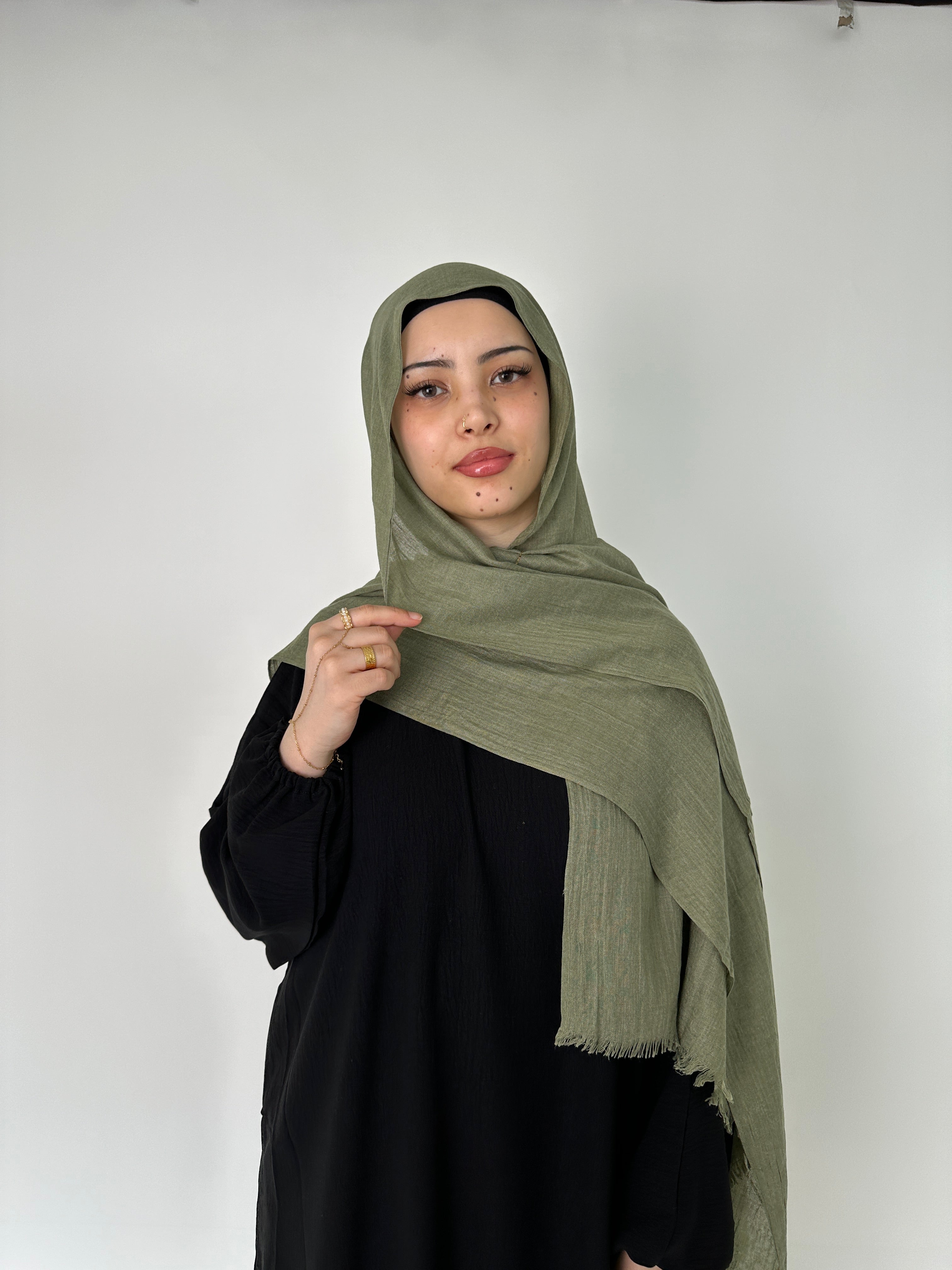 Premium Soft Modal Hijab Olive