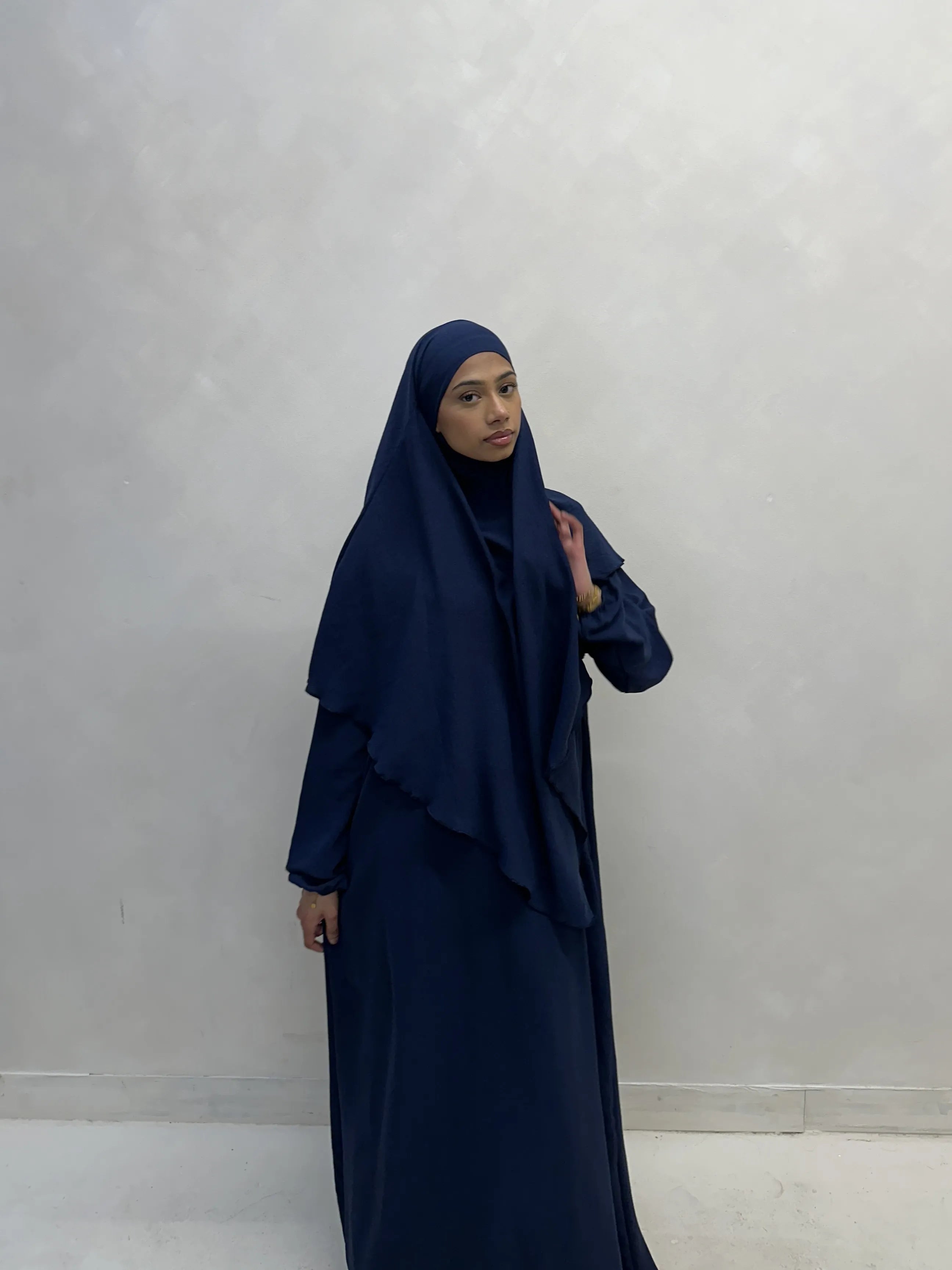 Khimar Set Navy