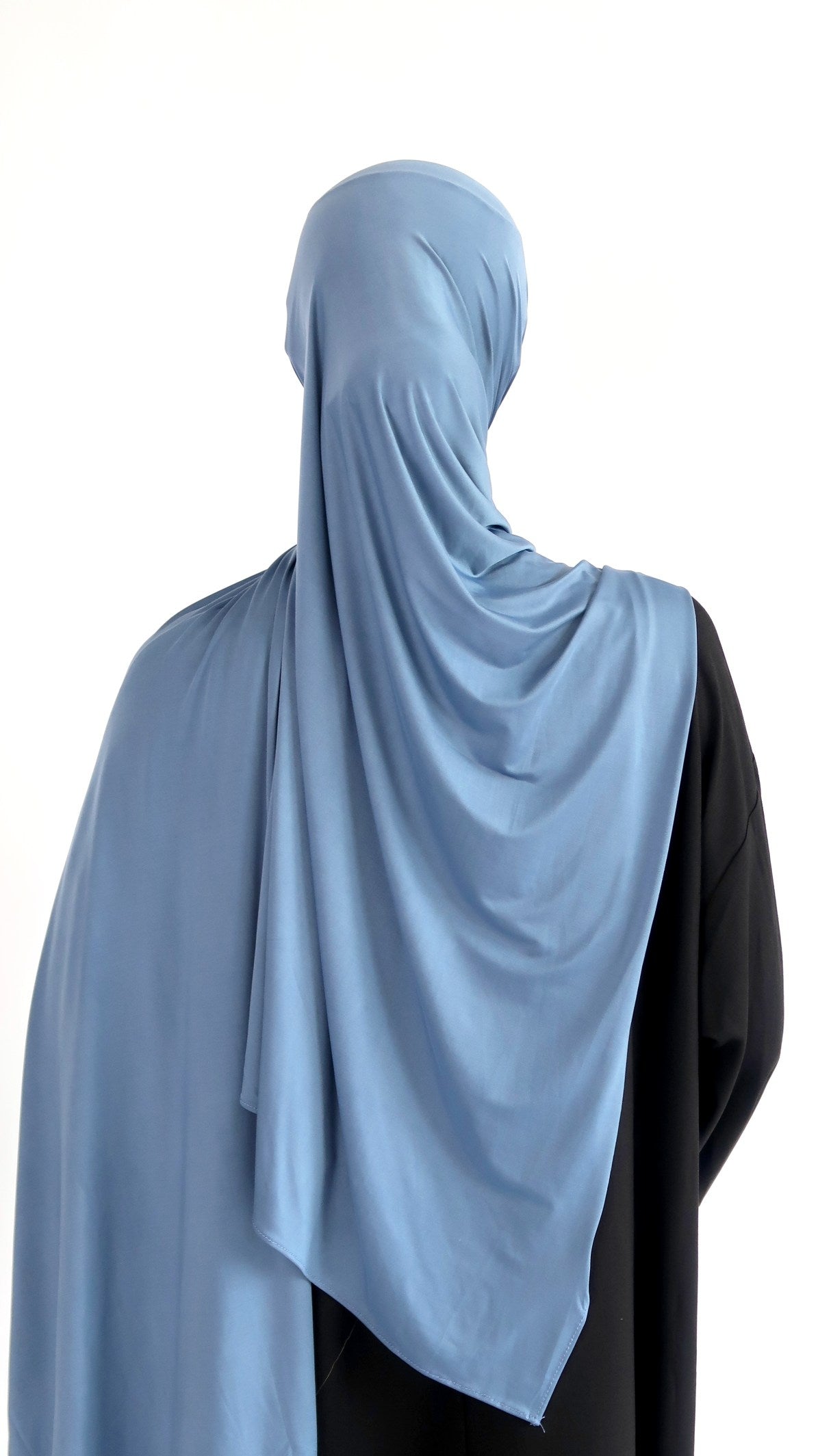 French Blue Liquid Jersey