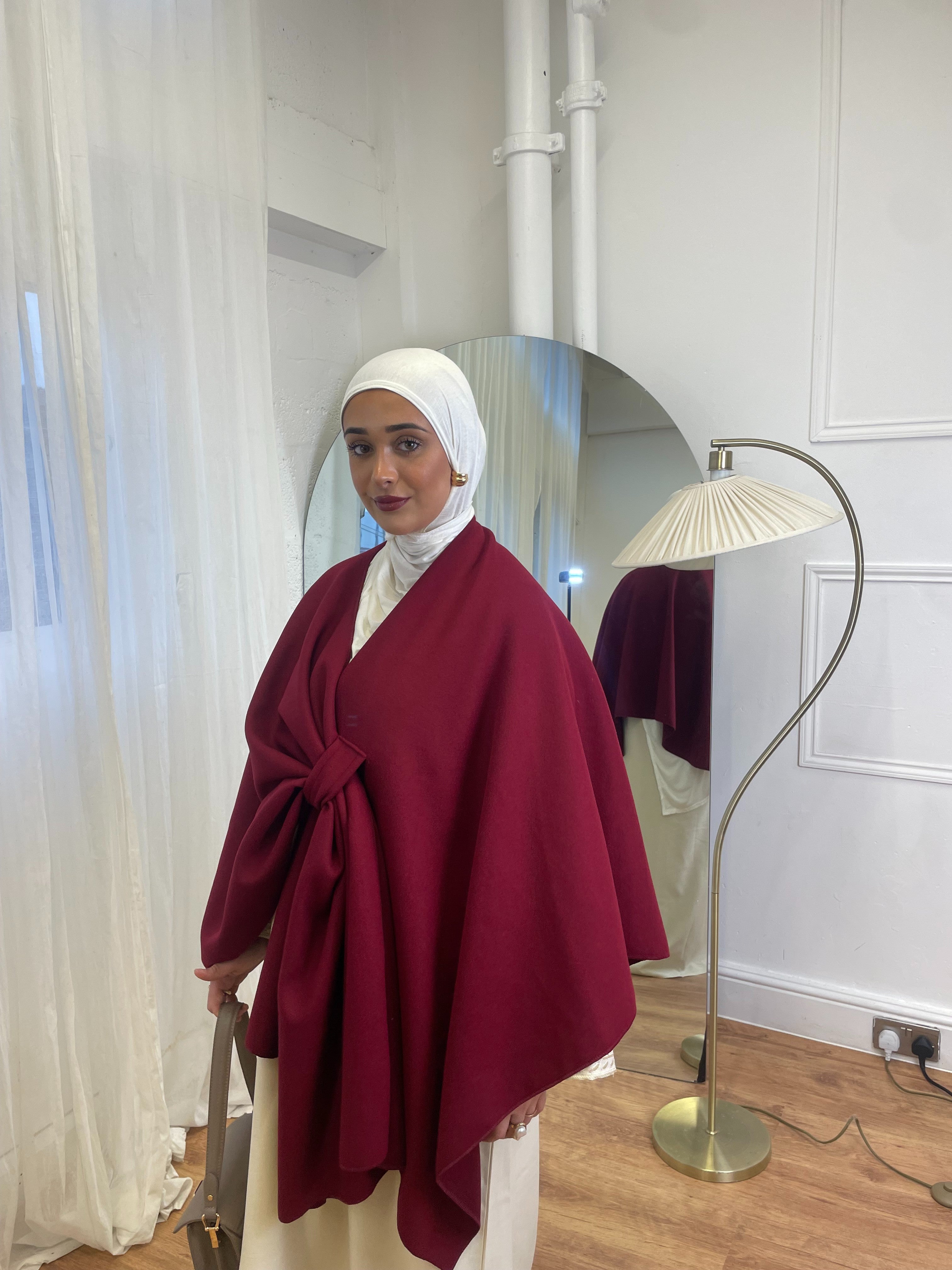 Side Wrap Kimono Cape Top