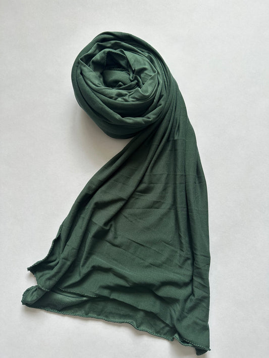 Forest Green Jersey Hijab